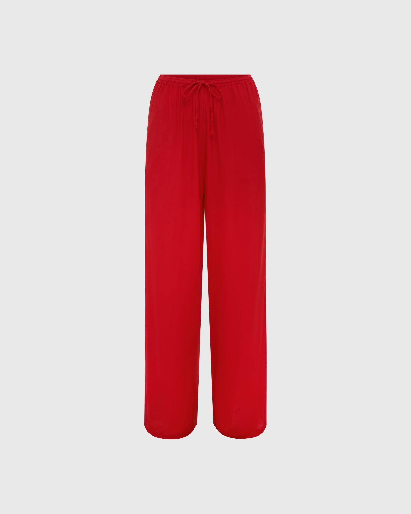 Relaxed Pant Vermillion Red