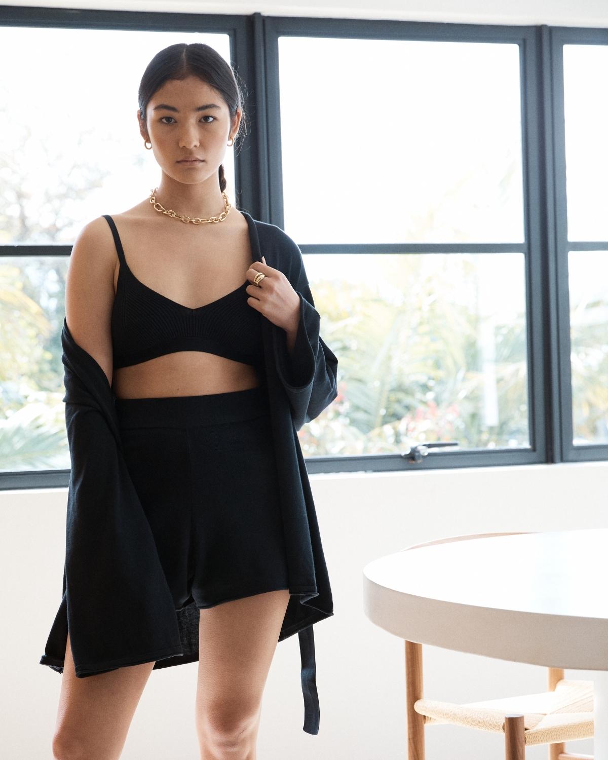 Knit Short Chocolate
